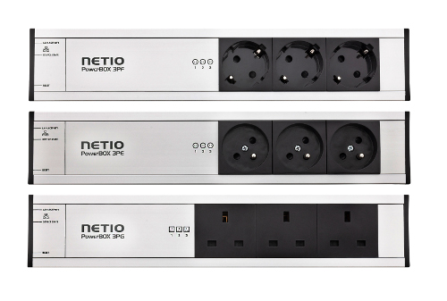 Smart power strip NETIO PowerBOX 3PX Smart power strip NETIO PowerBOX 3PX