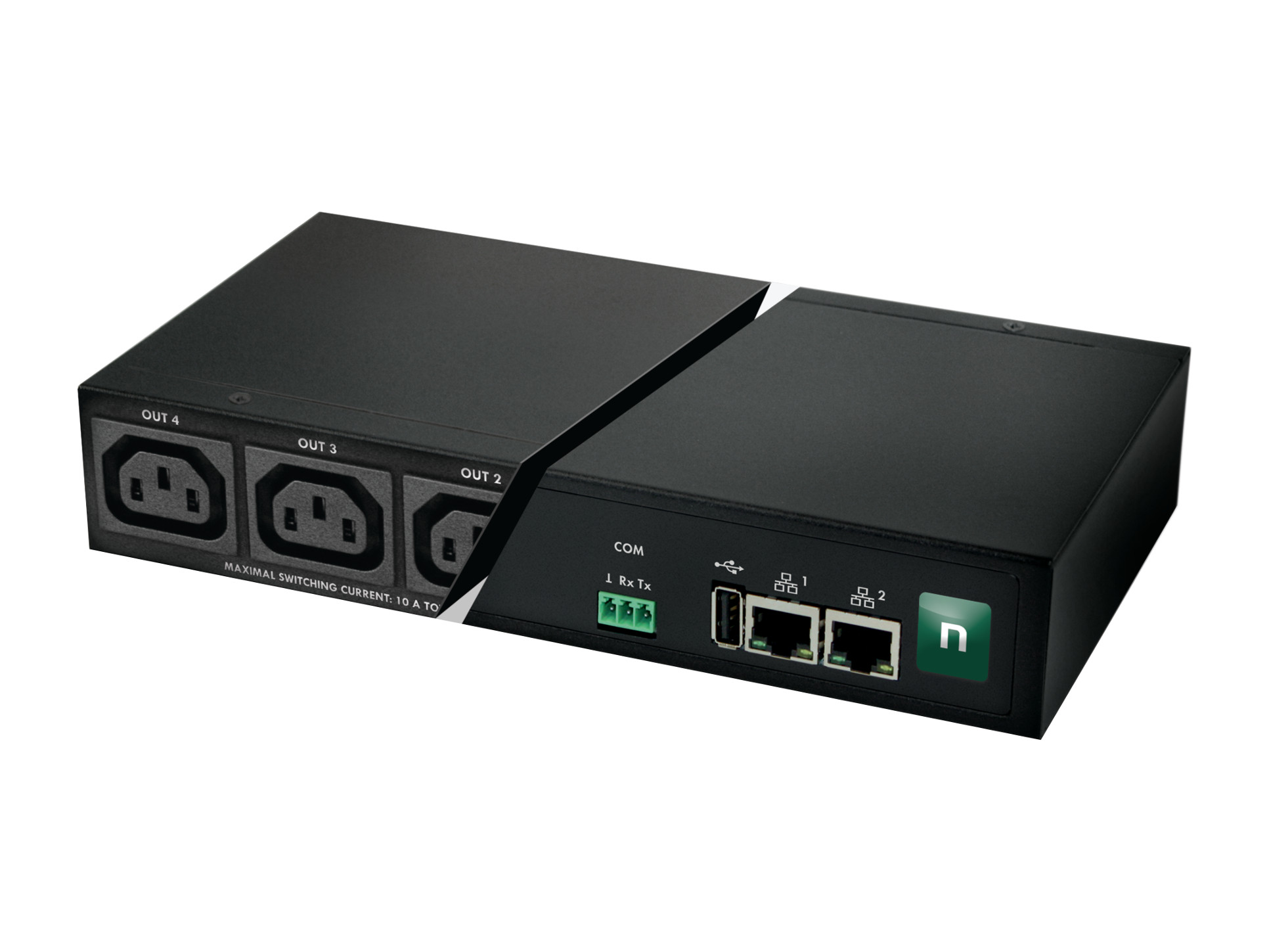 Smart IEC320 power outlets NETIO PowerPDU 4C with energy metering