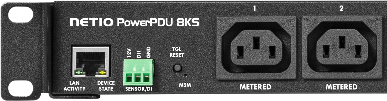 NETIO_PowerPDU_8KS_front_focus_on_DI