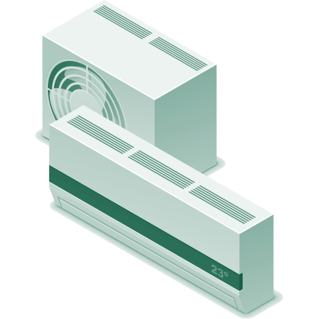 Automating switching of heatinf ot air-condition according to temperature