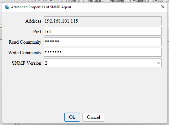 iReasoning MIB Broswer / nastavení, SNMP v2
