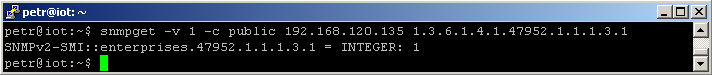 snmpget with OID in Linux SNMP v1 snmpget with OID in Linux SNMP v1