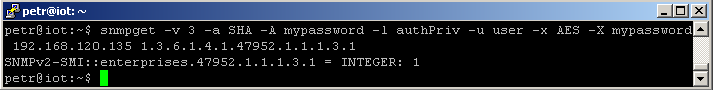 snmpget with OID in Linux SNMP v3 snmpget with OID in Linux SNMP v3