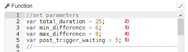 Node-RED PAB function with numbered parameters