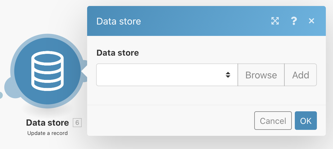 Data store block overview