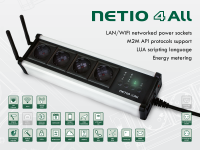 NETIO All: Smart sockets with power consumtion metering