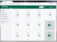 NETIO Cloud service allows you to control multiple NETIO devices from one screen