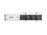 NETIO PowerBOX 4KE, 4KF, 4KG variants of power plugs