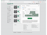 NETIO PowerPDU 4KS supports Scheduler - time based switching of electrical outlets IEC-320 C13