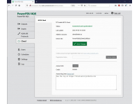 NETIO PowerPDU 8QS web interface with NETIO Cloud connection