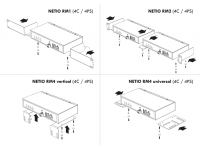 Rack Mount Kits available at Accessories section