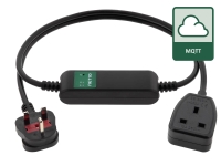 Cloud oriented WiFi power cord with MQTT communication for remote power management