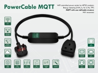 Cloud oriented power socket with energy metering and Open API (MQTT)