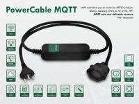 WiFi controlled power socket NETIO PowerCable MQTT 101x with energy metering