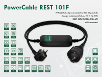 Smart electrical cable NETIO PowerCable REST 101F