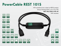 Smart electrical cable NETIO PowerCable REST 101S