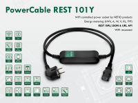 Smart electrical cable NETIO PowerCable REST 101Y
