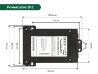 PowerCable 2PZ top-dimensions