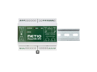 NETIO PowerDIN 4Pz smart DIN electricity meter with LAN and WiFi for 230V