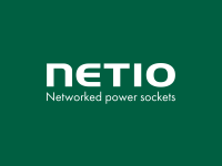 NETIO products company logo with claim Networket power outlets