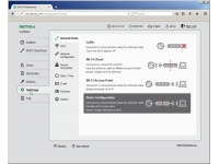 Web interface of networked power outlets NETIO - setting of Network Mode