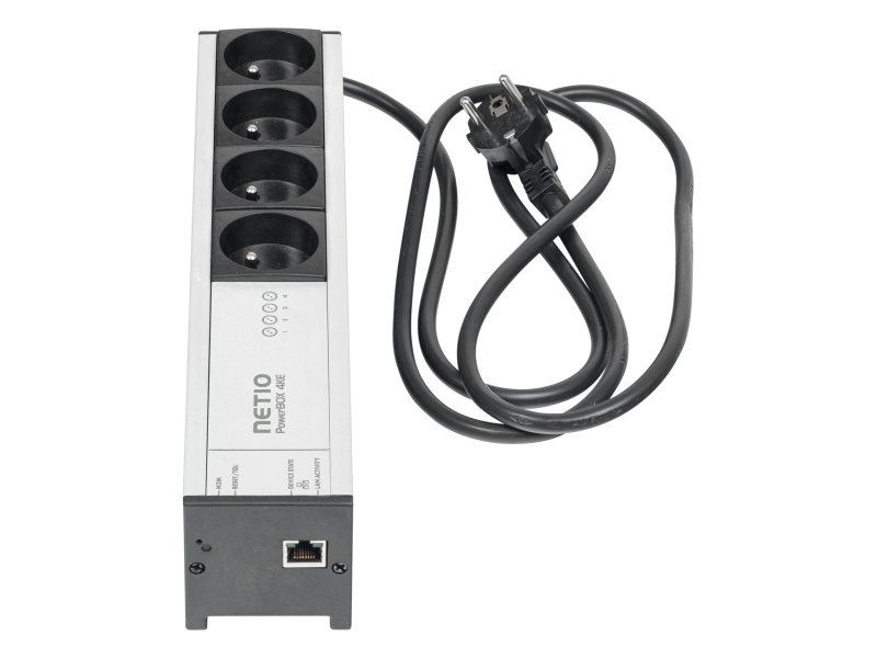 NETIO PowerBOX 4KE smart power socket with Open API and LAN connectivity