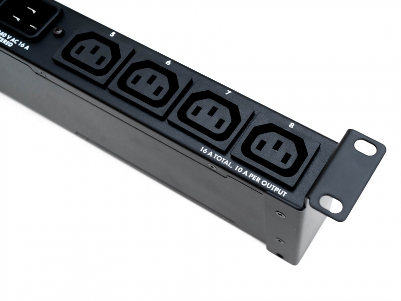NETIO PowerPDU 8QS IP switched PDU with IEC-320 C13 electrical outputs 230V