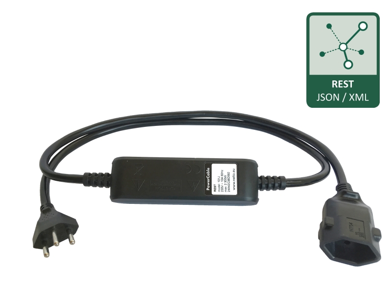 PowerCable REST Type J (Swiss) with precise electrical measurement