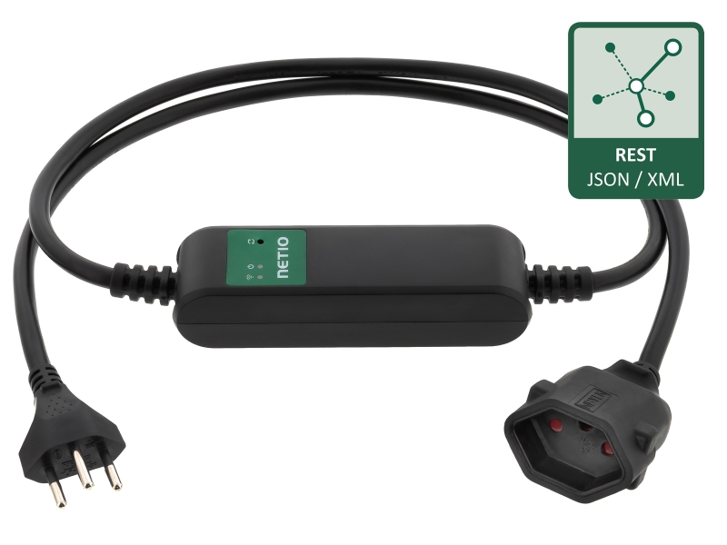 PowerCable REST Type J (Swiss) with precise electrical measurement