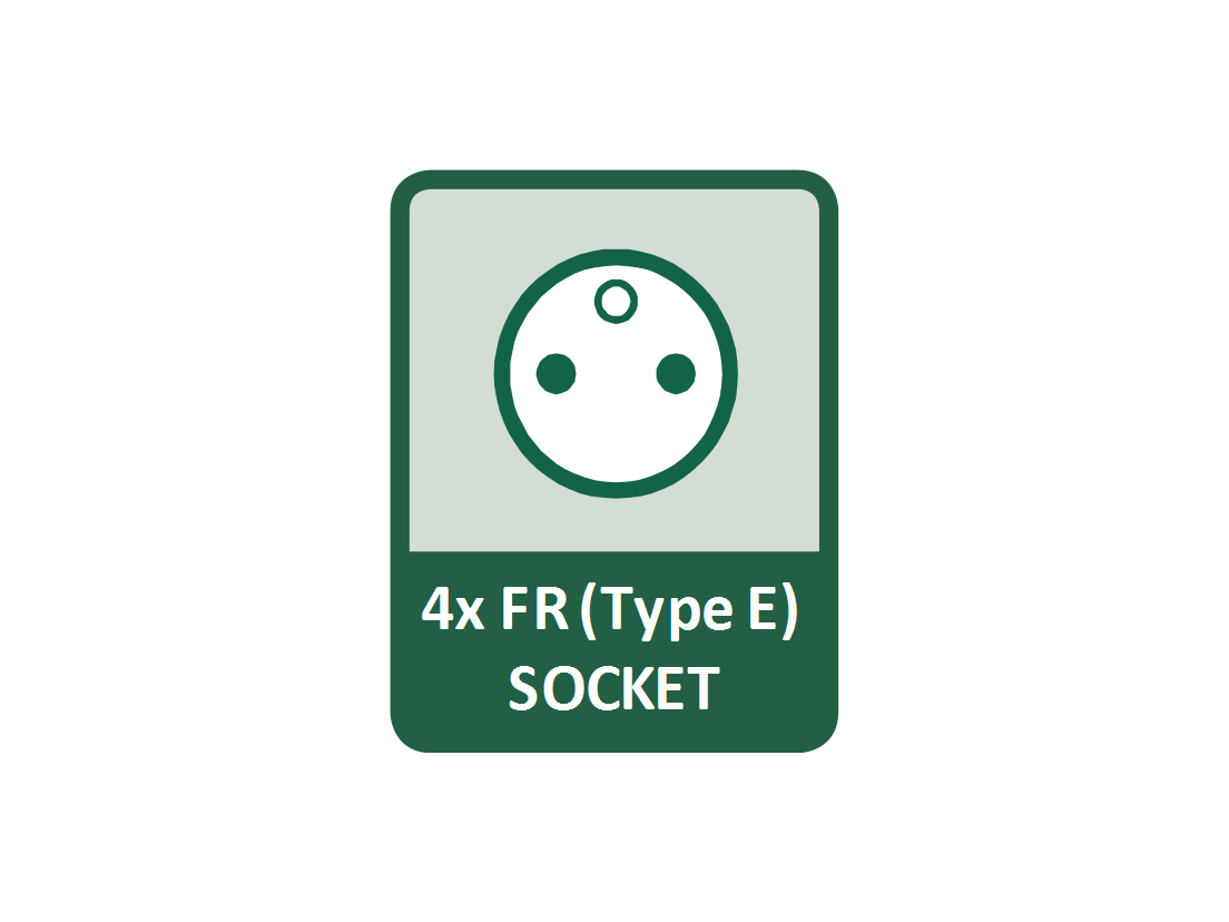 NETIO power outlets are made in DE and FR variants