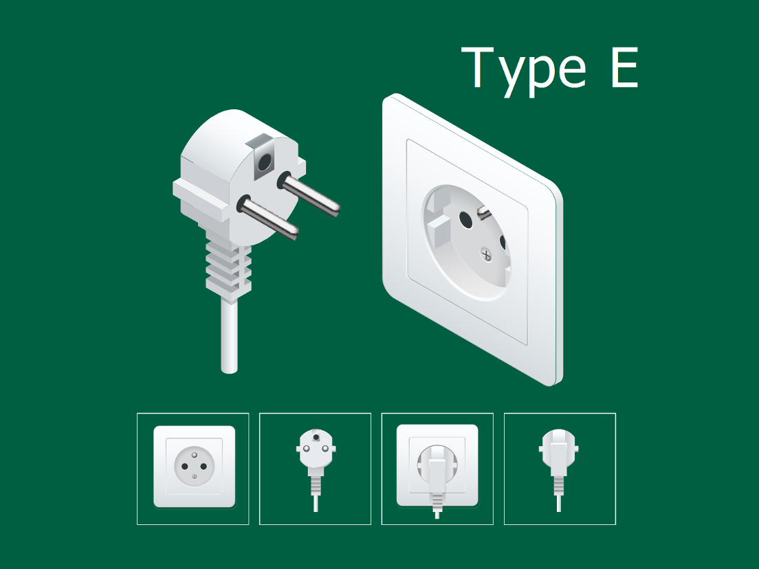 French electrical socket type E