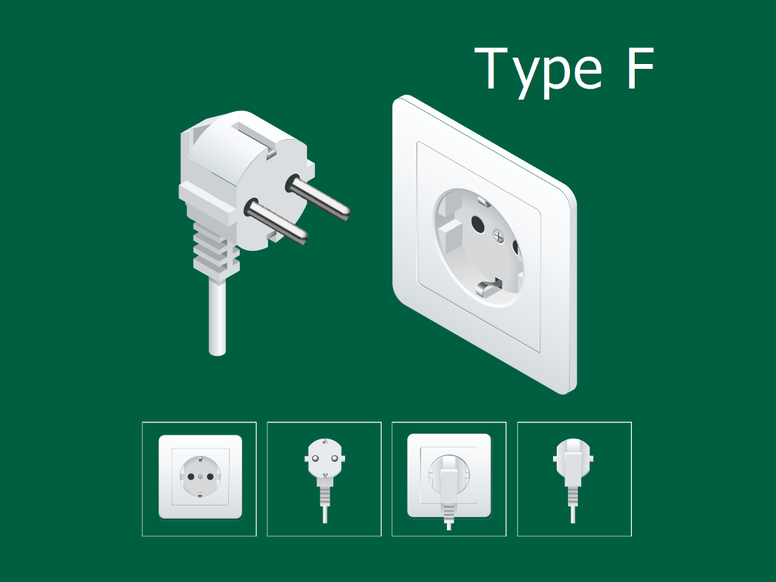 Image result for type f power plug