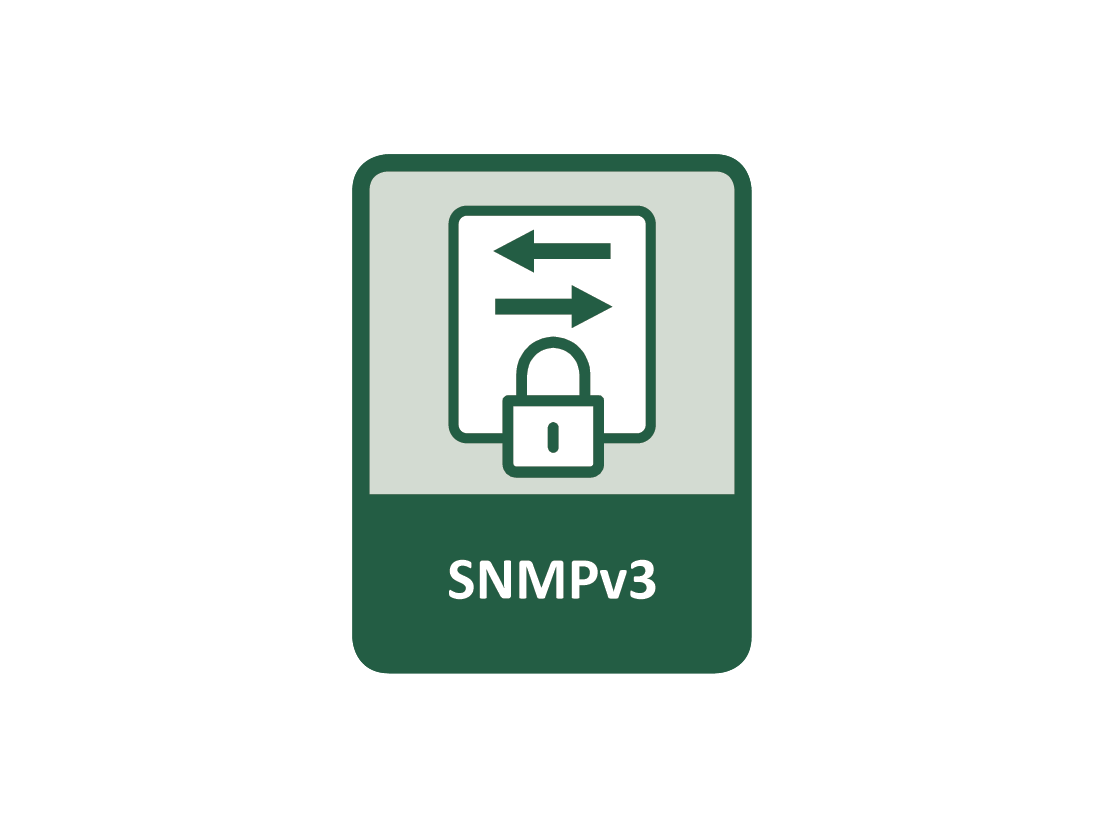 SNMP v1 and v2 is based on UDP and does not support any real security.