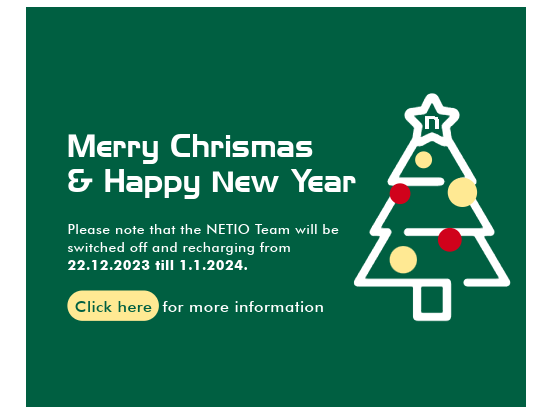 NETIO Team will be off from 22.12.2023!
