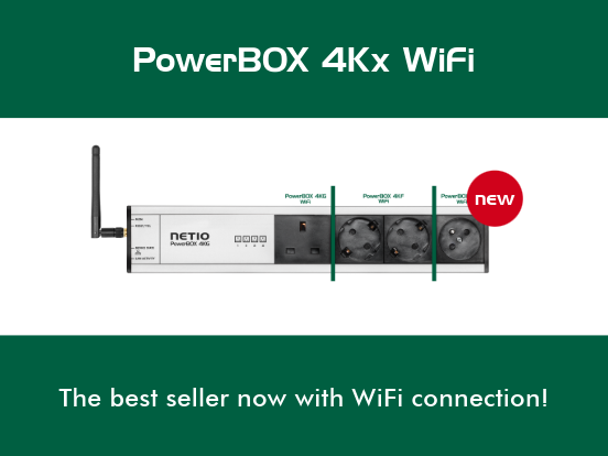 PowerBOX 4Kx WiFi: Fresh from the NETIO factory!